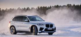 Η BMW iX5 Hydrogen σε τελικές χειμερινές δοκιμές κοντά στον Αρκτικό Κύκλο.