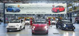 Το εργοστάσιο της Stellantis στο Tychy της Πολωνίας, ξεπέρασε το ορόσημο των 2,5εκ. Fiat 500