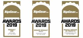 Το Groupe Renault βραβεύτηκε ως «Κατασκευαστής της Χρονιάς» από το TopGear.com