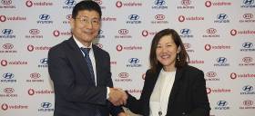 Στρατηγική συνεργασία Hyundai και Kia με τη Vodafone