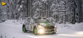 Η SKODA FABIA Rally2 evo  δοκιμάζεται στη Φινλανδία