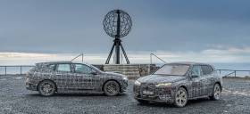 Τεστ αντοχής στο Βόρειο ακρωτήριο για την BMW iX που υποβάλλεται σε τελικές χειμερινές δοκιμές