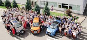 To εργοστάσιο της Nissan στην Αγία Πετρούπολη γιορτάζει δέκα χρόνια παραγωγής
