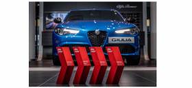Καρέ των βραβείων στα “SPORT AUTO AWARDS 2020” για την Alfa Romeo Giulia
